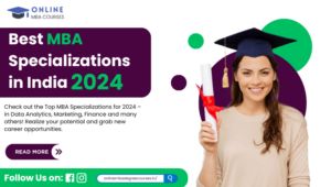 Online MBA Specializations in india 2024