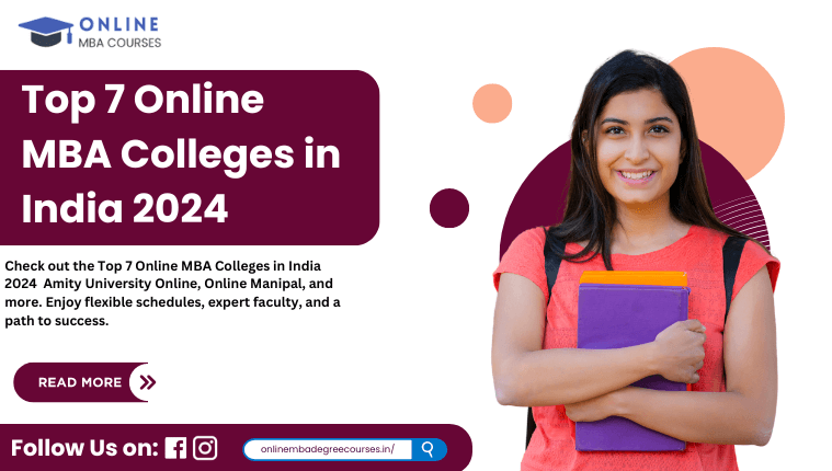 Top 7 Online MBA Colleges in India 2024