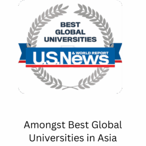 Amongst Best Global Universities in Asia