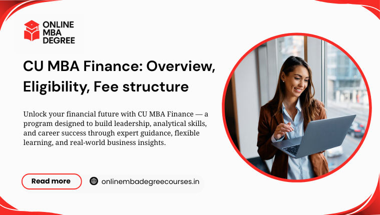 CU MBA Finance