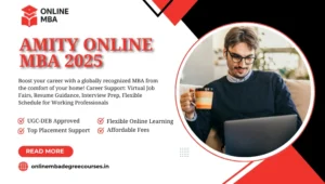 Amity Online MBA 2025