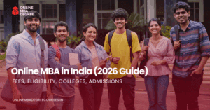 online MBA degree courses