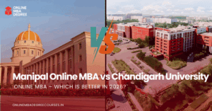Manipal Online MBA vs CU online MBA