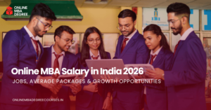 Online MBA Salary in India